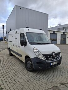 Renault Master 2.3dci/92kW, rok 2015, 3místa - 2