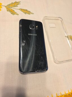 Samsung S7 čierny používaný plné funkčný trochu dole pri dis - 2