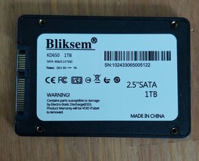 SSD disk Bliksem ‎KD650 - 1TB SATA 2.5" + puzdro - 2