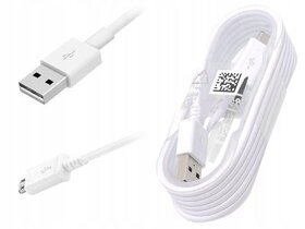 Dátový kábel Samsung ECB-DU4EWE MicroUSB 1.5m Biely - 2