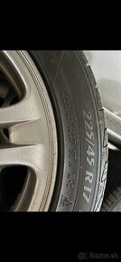 225/45 R17 + original disky impreza - 2