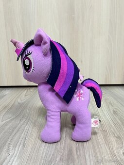 Plyšová hračka jednorožec Little Pony, cca 25 cm - 2