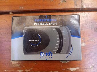 Okuliare zdarma pri kupe:Retro Prenosné rádio Grundig Boy55 - 2