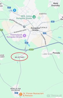 Pozemok Dunajská Streda - Mliečany 644 m2 - 2