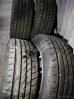 4ks alu disky orig. Ford 5x108 r16 pneu 6mm 205/55 r16 - 2