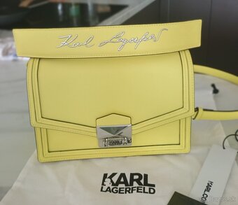 Karl Lagerfeld žltá kabelka - 2