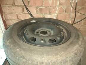 Disky oceľové 14" VW koncern+pneu 185/60R14 - 2