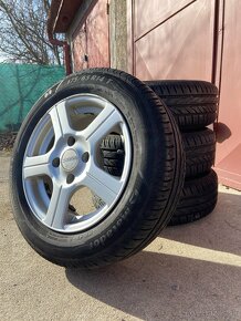 4ks Alu disky + nové letné pneumatiky 175/65 R14 - 2