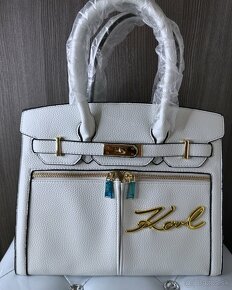 Karl Lagerfeld kabelka biela - 2