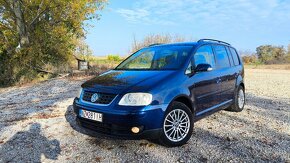 VW Touran 2004 1.9 TDI 5-miestne Ťažné, Tempomat, Predhrev - 2