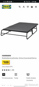 Ikea rozkladacia sedačka (mesiac stará) - 2