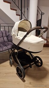 Cybex balios s lux - seashell beige- taupe rám 2023 - 2