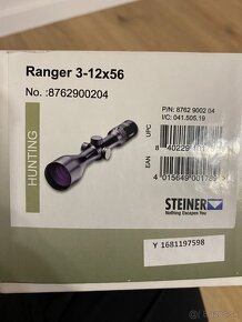 Puškohľad STEINER Ranger 3-12x56 4A-I - 2