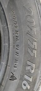 Predám 2 zimné pneumatiky 205/55 R16 91H Matador - 2