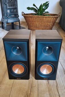 Predám Repro Klipsch Reference RP-500M II Walnut (pár) - 2