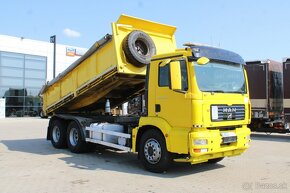 MAN TGM 26.280, EURO 4, TŘÍSTRANNÝ, 6X4 - 2