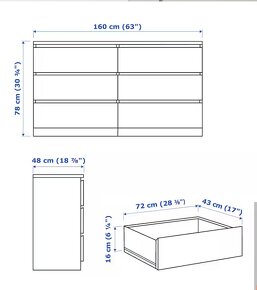 Komoda Malm Ikea - 2