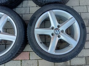 17"Elektróny originál Volkswagen Golf 6,7,8 5x112 letné - 2