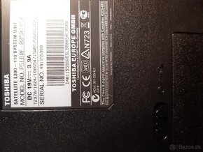 Notebook Toshiba - 2