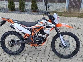 Pitbike Mikilon Defender 250RR kola 21/18 oranžová - 2