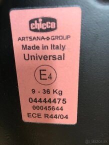 Autosedačka chicco 9-36kg - 2