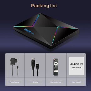 TV BOX -R69 Plus - 8-jadrový Allwinner H728, 4 / 64 GB - 2