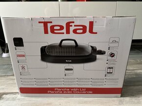 Tefal elektrický stolný gril Plancha CB6A0830 úplne nový - 2