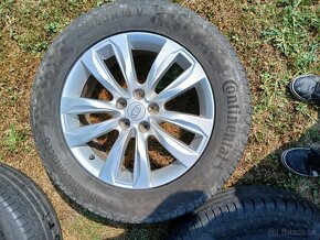 Originálne hliníkové disky KIA 5x114,3 r18 gumy 235/60r18 - 2