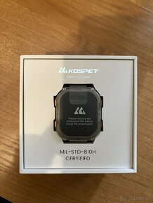 Predám nové smartwatch Kospet Tank M3 ultra silver - 2