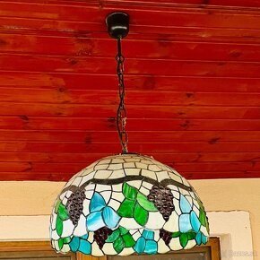 Ručná vyrobená vínna lampa - 2