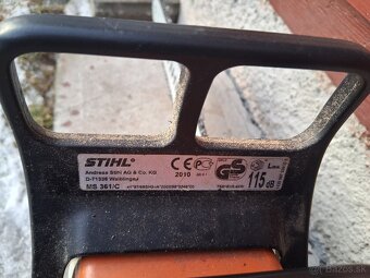 Predám motorovú pílu STIHL 361 - 2