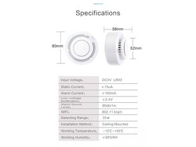 Wifi požiarny hlásič Zigbee - 2