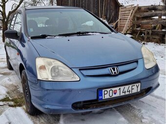 Honda Civic 7g 1.7 ctdi ,Docasne odhlasene, Nepojazdne - 2