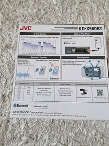Autorádio JVC KD-X560BT - 2