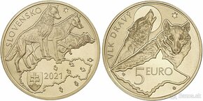 Slovenské 5 € mince - 2