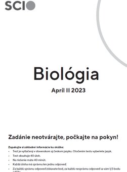 Test- SCIO- biologia a chemia (24) - 2