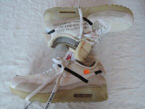 predám NIKE   air  max 90 off WHITE - 2