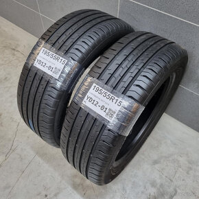 Letné pneumatiky 195/55 R15 CONTINENTAL DOT0218 - 2