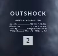 BOXOVACIE VRECE OUTSHOCK - 2