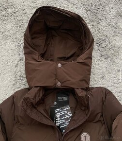 Trapstar Irongate Detachable Hooded Puffer Jaceket – Brown - 2