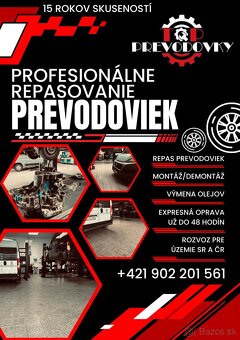 REPASOVANÁ PREVODOVKA M32 ALFA ROMEO FIAT - 2