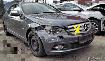 Mercedes C200 W204 2.2 CDI 2008 Predám MOTOR 646.811 TRYSKY - 2