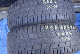 215/60R16 Continental WinterContact,2kusy,zimné - 2