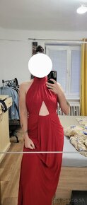 Dámske červené šaty - 2