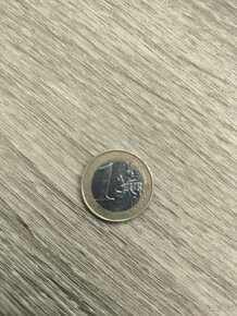 1 euro Cyprus Kibris vzácna minca - 2
