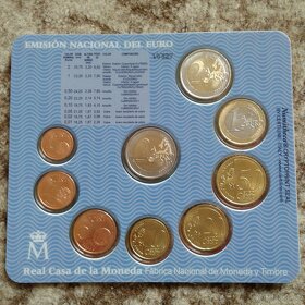 Euromince sada Španielsko 2009 - 2