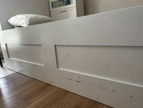 Predam ram postele ikea brimnes 180x200 - 2