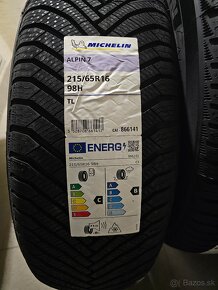 Nové pneumatiky Michelin Alpin7 215/65R16 98H - 2