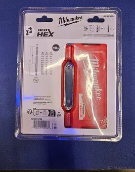 MILWAUKEE Sada vrtákov do kovu RED HEX SHOCKWAVE™ HSS-G TiN - 2