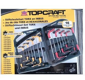 Nová sada torxů a imbusů Top Craft 16 ks - 2